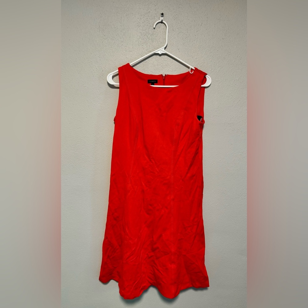 Talbots Women’s Sleeveless Orange Dress. Size 6. Gently Used